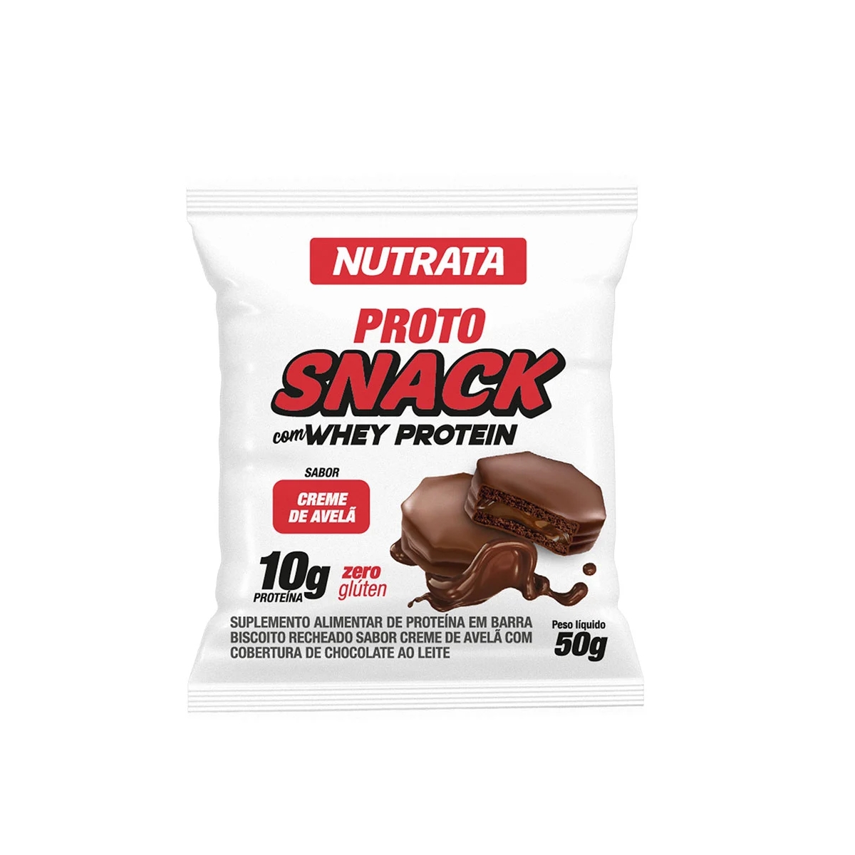 Proto Snack Prote Na Em Barra Biscoito Recheado Nutrata Nutrata