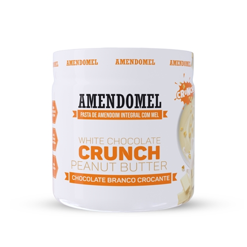 Amendomel White Chocolate Crunch - Chocolate Branco Crocante