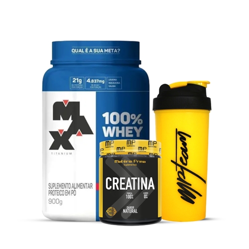 Combo Max Titanium 4 - 100% de Ganhos - 17382 - Max Titanium