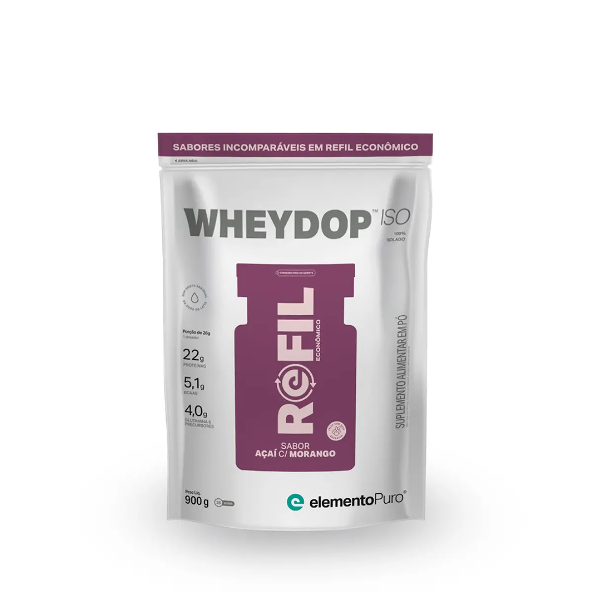 Whey Dop Iso | Refil | Elemento Puro