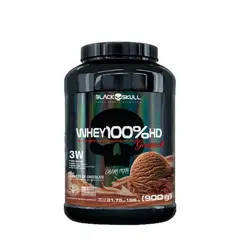 Whey 100% Hd Gourmet | Pote | 900g | Black Skull