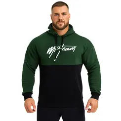 Moleton Canguru Verde Musgo/Preto | MPTEAM