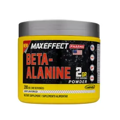 Beta Alanina (200g) Max Effect Pharma