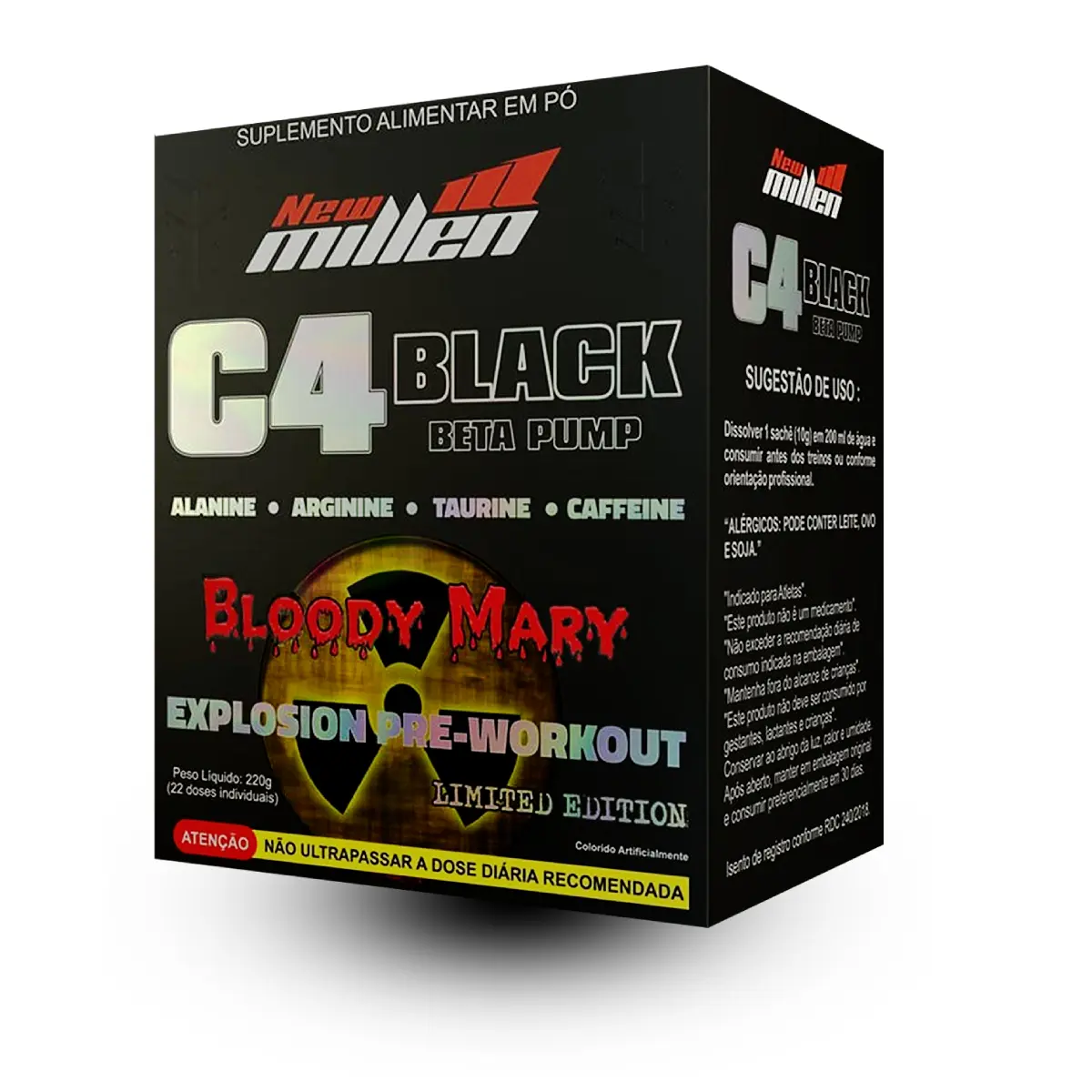 C4 Black Beta Pump | Bloody Mary | (220g) | New Millen
