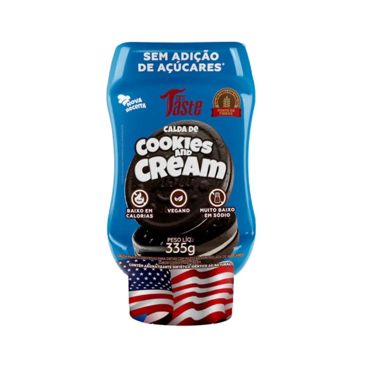 Calda de Cookies And Cream - Mrstaste