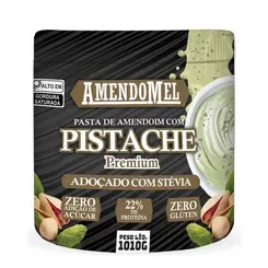 Amendomel | Pasta de Amendoim com Pistache | 1,010kg