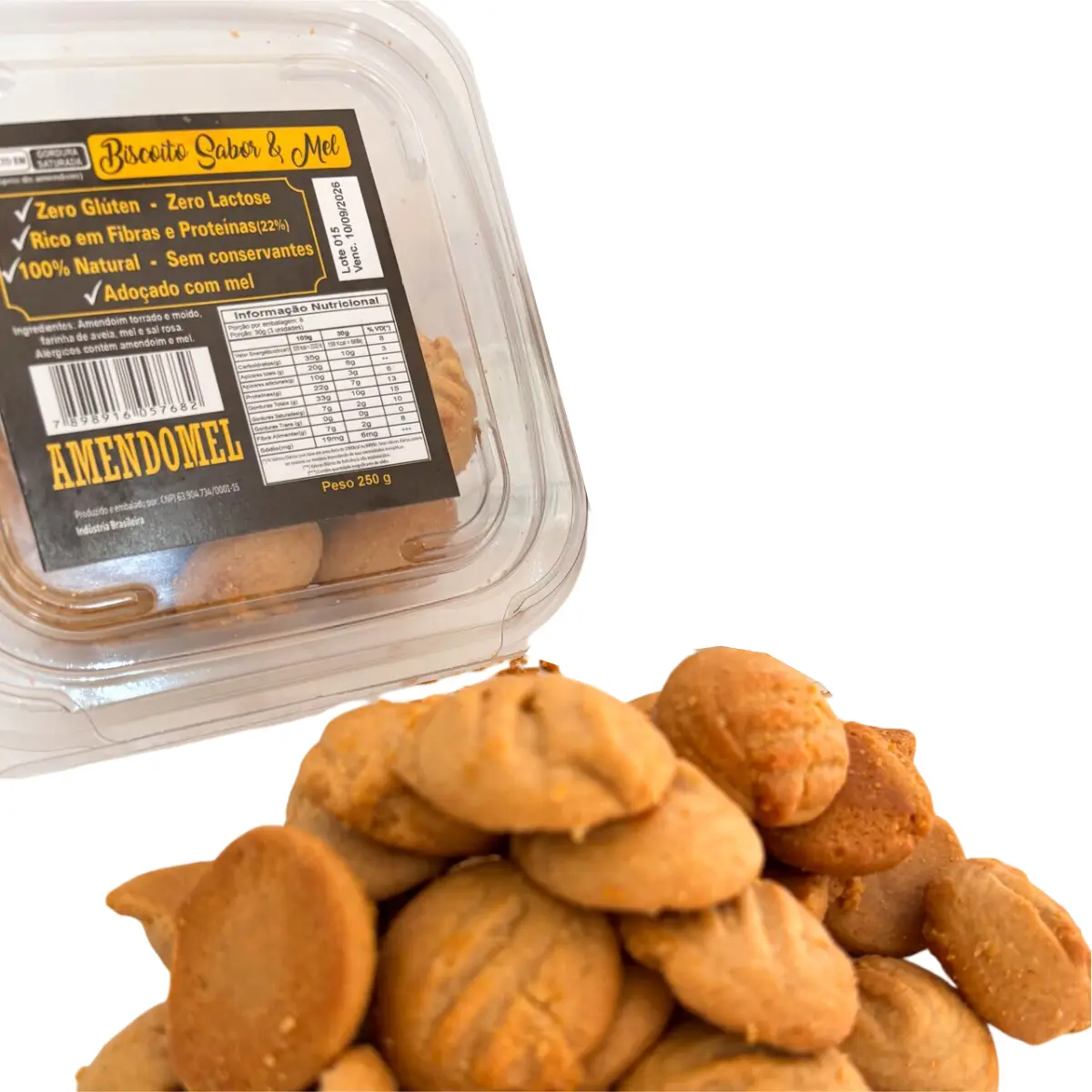 Biscoito Sabor e Mel | Amendomel