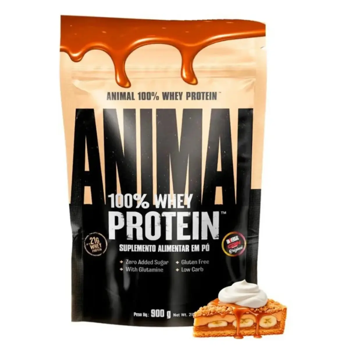 Animal 100% Whey Protein | 900g | Refil | Universal