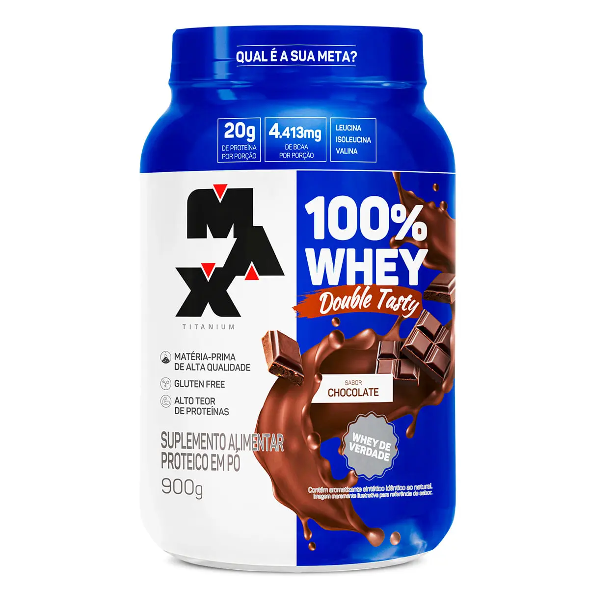 100% Whey Double Tasty (900g) | Max Titanium