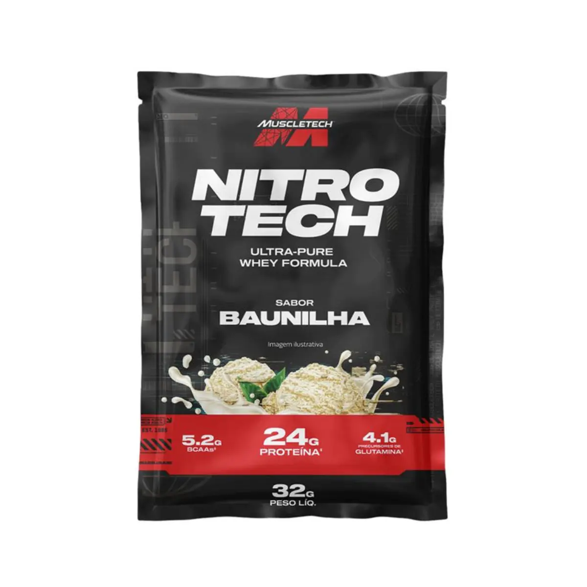 Nitro Tech Ultra Pure | Sachê | Muscletech