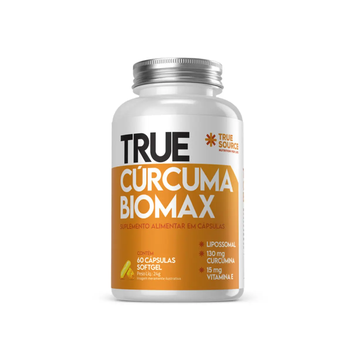 True Curcuma Biomax Lipossomal C/60 Caps