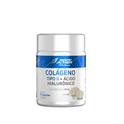Colágeno Tipo II c/ Ácido Hialurônico (30 caps) | BodyAction