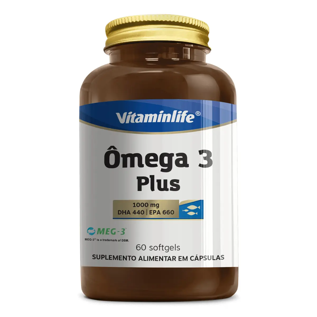 Omega 3 Plus 1000mg (60 Caps) | VitaminLife