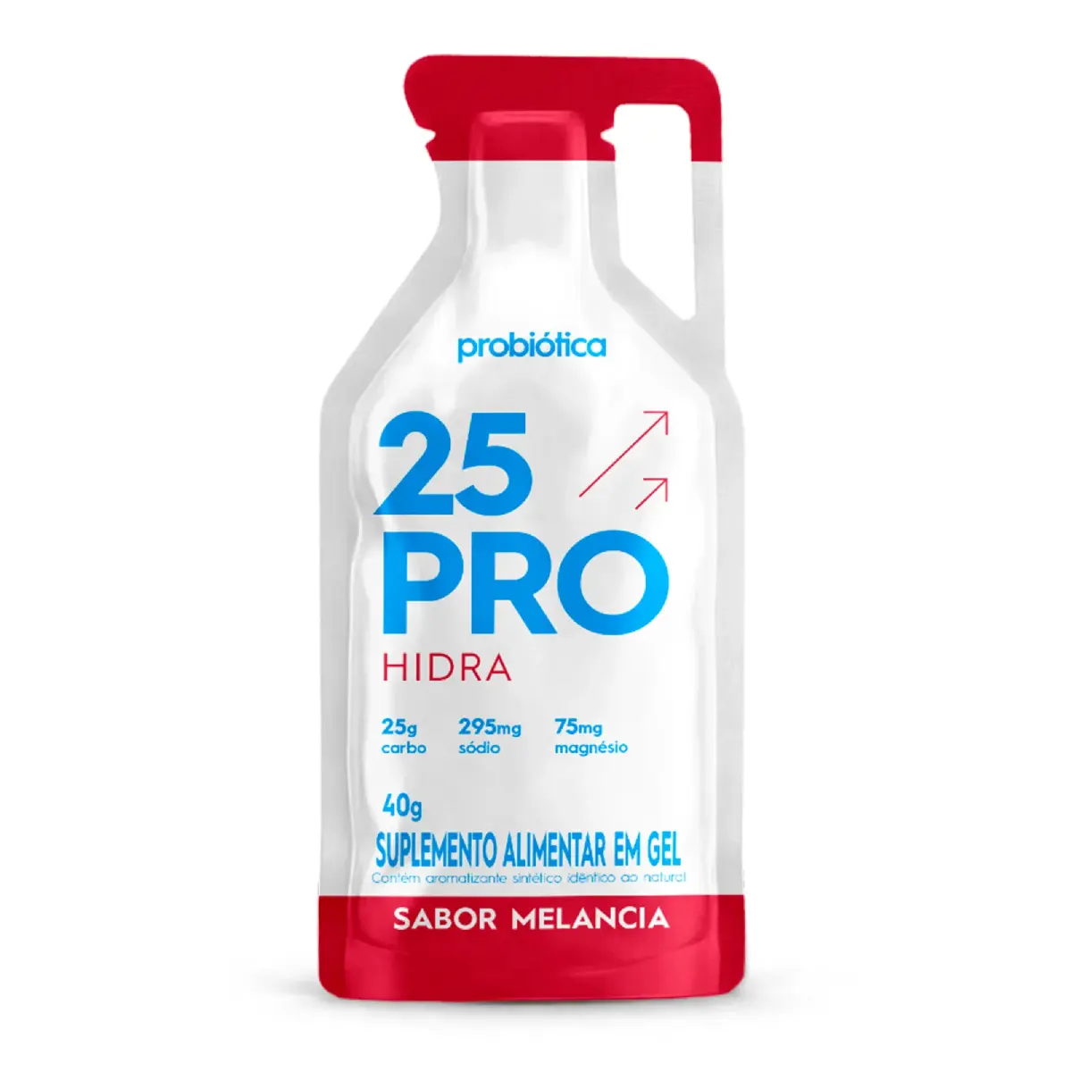 25 Pro Hidra | Gel de Carboidratos C/ Eletrólitos | Probiotica
