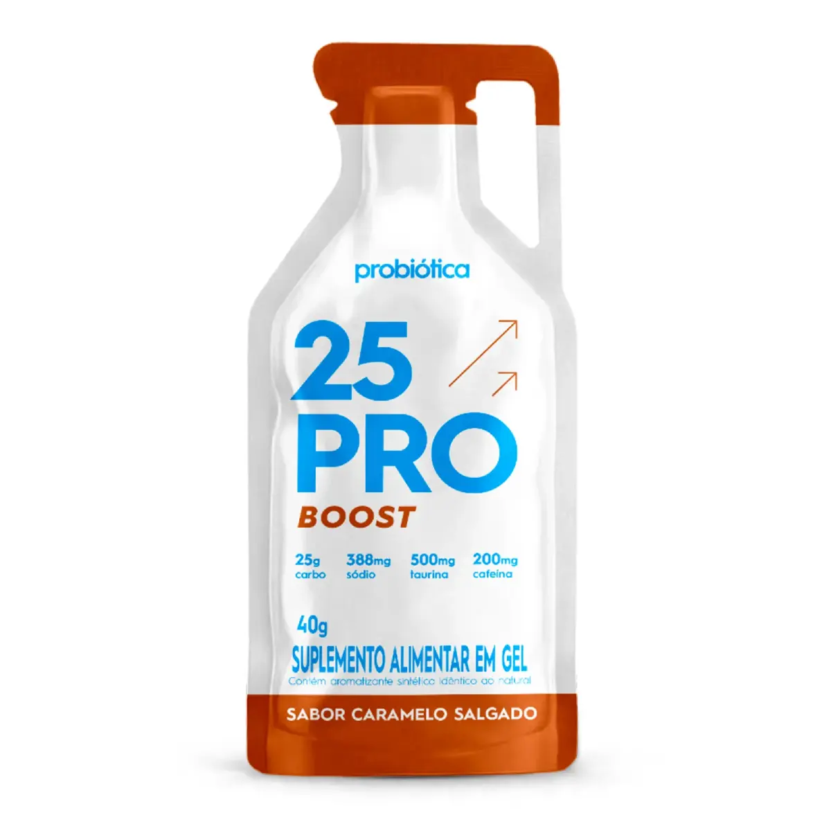 25 PRO BOOST | Gel de Carboidrato c/ Cafeína | Probiotica