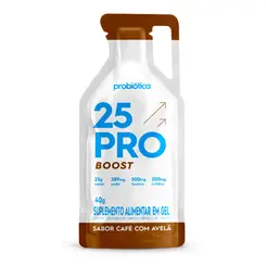 Gel 25 pro Boost | Café com Avelã (40g) | Probiotica