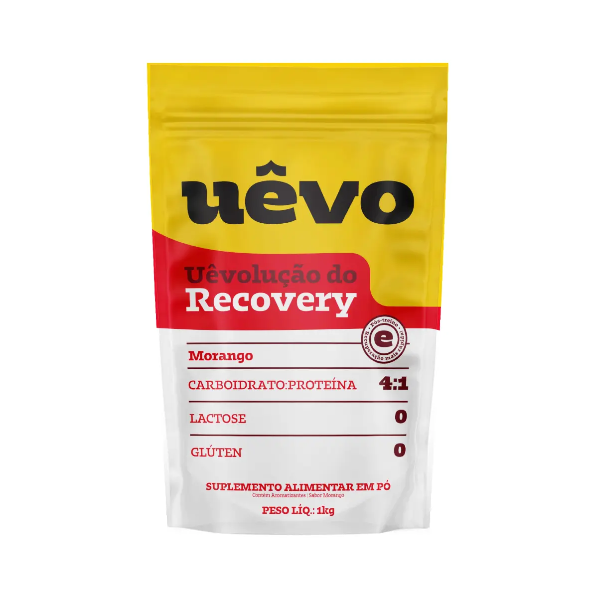 Uevo Recovery 4:1 | Proteina Ovo | Carbo | 1kg | Uevo