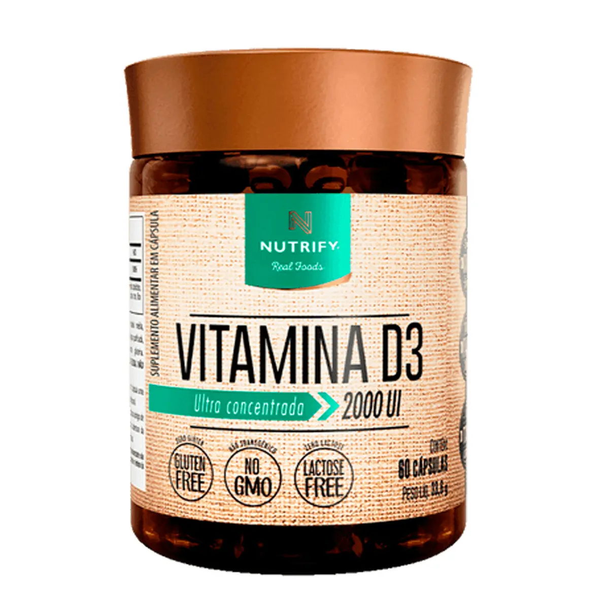 Vitamina D3 (60 Caps) | Nutrify