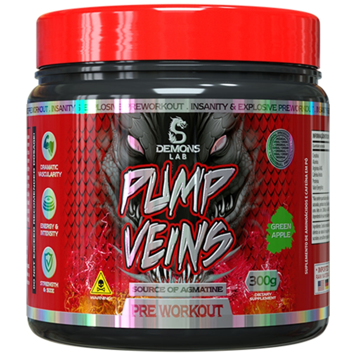 Pump Veins (300g) Demons Lab Demons Lab