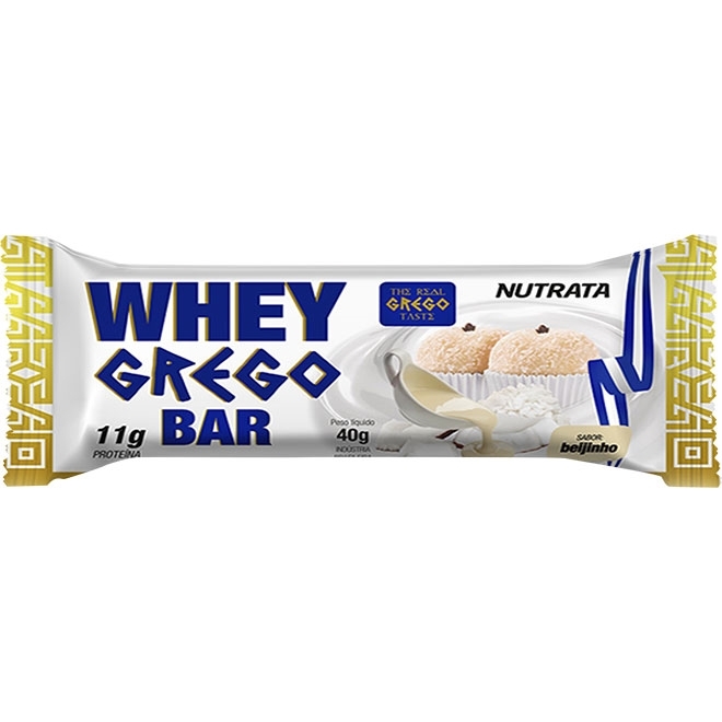 Whey Grego Bar 40g Barra De Proteína Nutrata Nutrata 1178