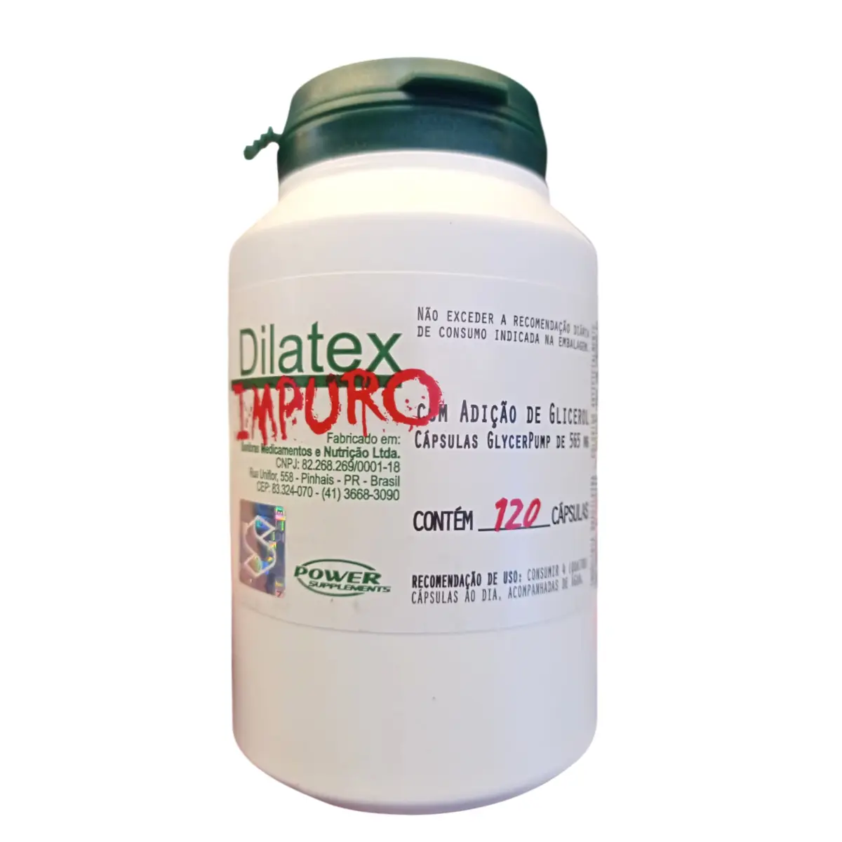 Dilatex Impuro (120 Caps) - Power Supplements
