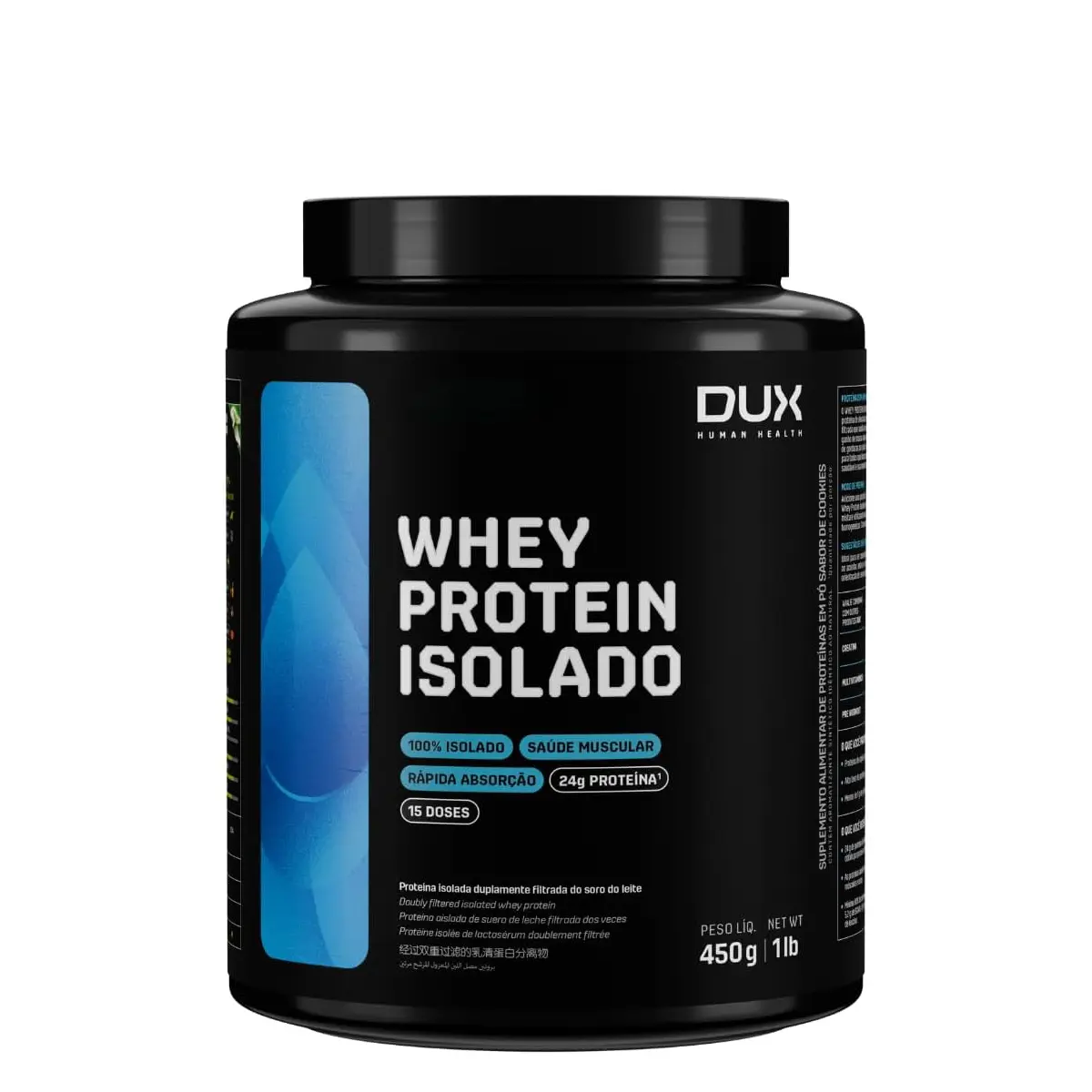 Whey Protein Isolado (450g) - Dux