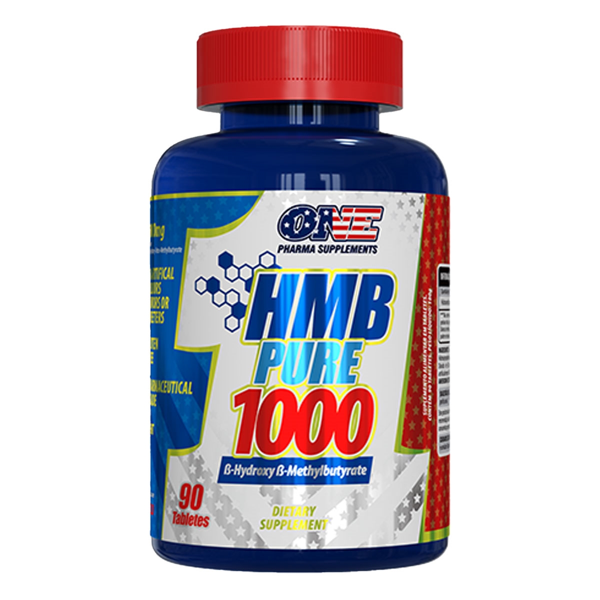 One Pharma - Hmb Pure 1000 Mg 90 Tabs - One Pharma Supplements LLC